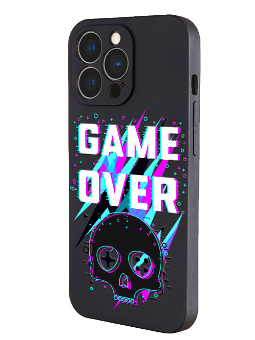 Силиконовый чехол для Apple iPhone 13 Pro Max Game over