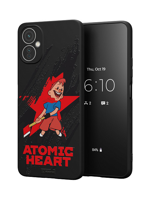 Силиконовый чехол для Tecno Camon 19 Neo "Atomic Heart: Пионер"