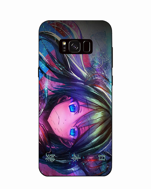 Силиконовый чехол для Samsung Galaxy S8 Hatsune Miku