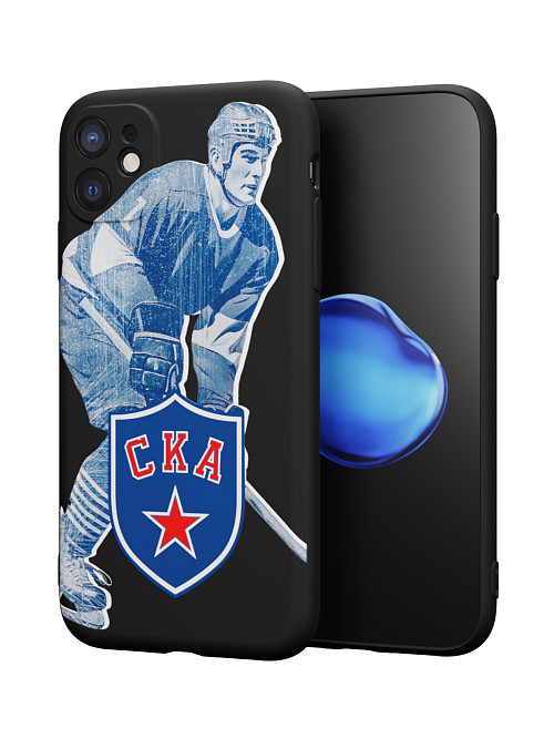 Силиконовый чехол для Apple iPhone 11 "СКА: Игрок клуба"