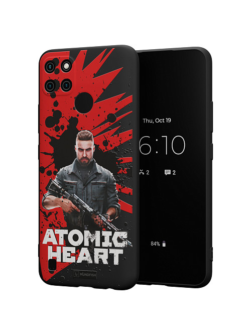 Силиконовый чехол для Realme C21Y "Atomic Heart: Майор Нечаев"