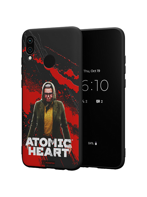 Силиконовый чехол для Huawei P Smart (2019) "Atomic Heart: Баба Зина"