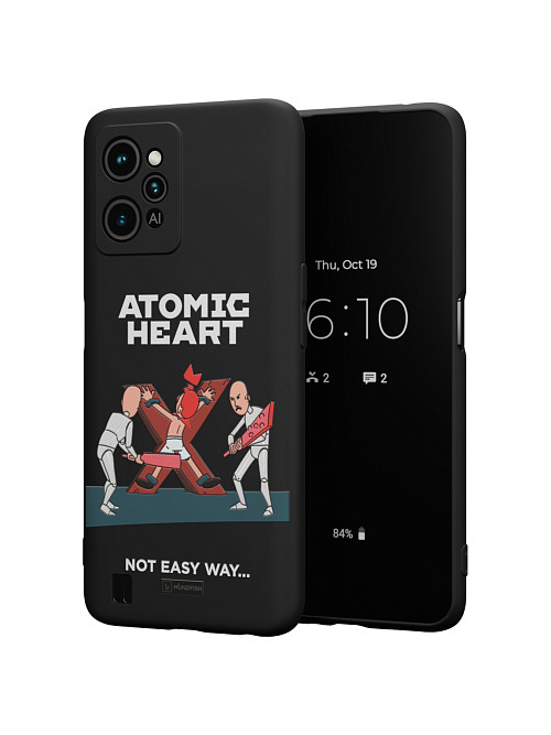 Силиконовый чехол для realme C31 "Atomic Heart: Not Easy Way"