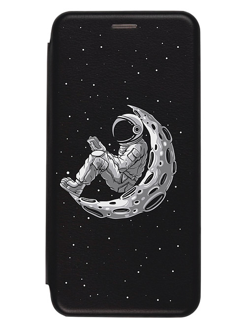 Чехол книжка для Samsung A53 "Космонавт с книгой"