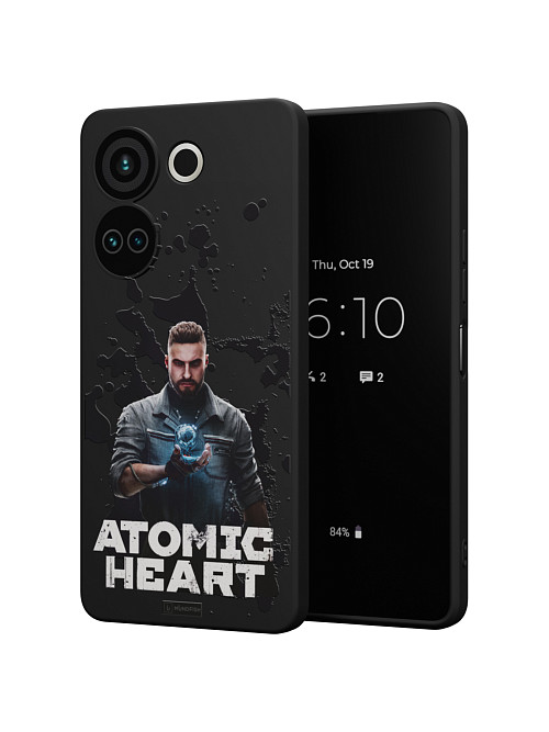 Силиконовый чехол для Tecno Camon 20 "Atomic Heart: Товарищ Нечаев"