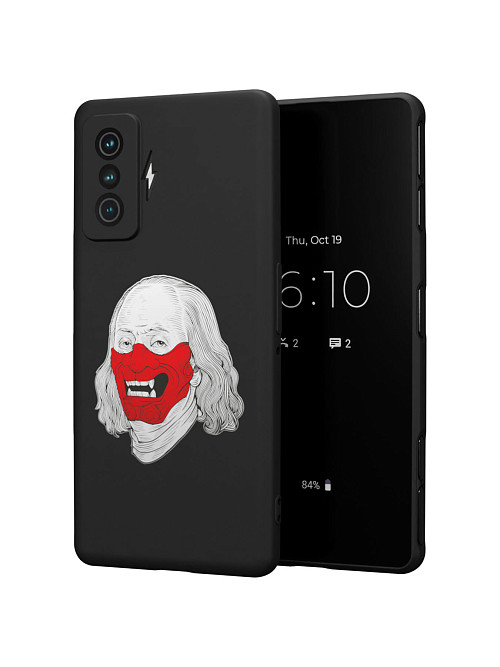 Силиконовый чехол для Xiaomi Redmi K50 Gaming Edition "Франклин"