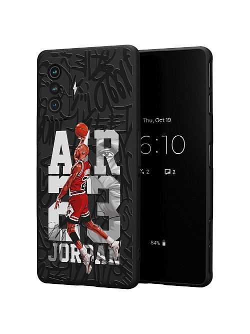 Силиконовый чехол для Xiaomi Redmi K50 Gaming Edition "NOVEL: Jordan 23"