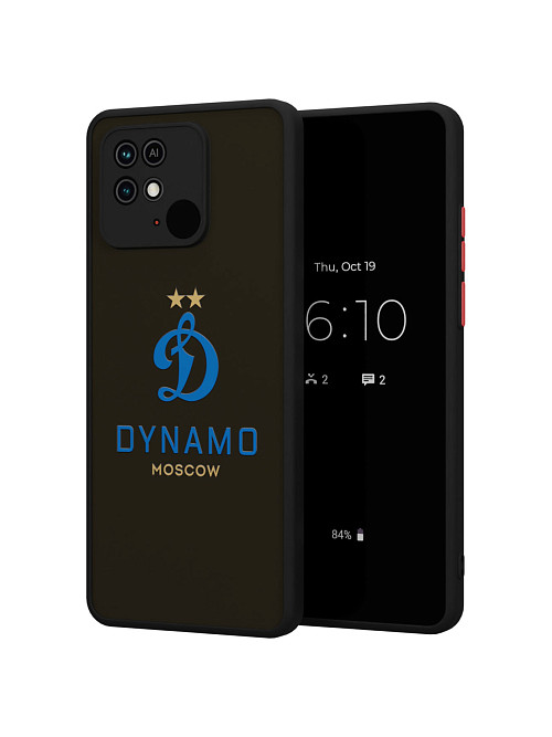 Противоударный чехол для Xiaomi Redmi 10C "Динамо: Dynamo Moscow"