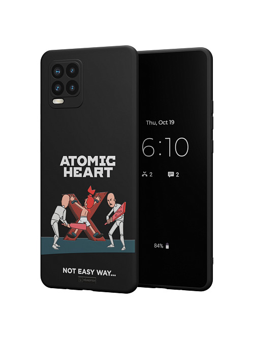 Силиконовый чехол для Realme 8 Pro "Atomic Heart: Not Easy Way"