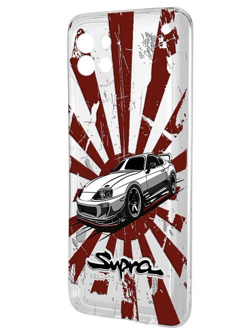 Силиконовый чехол для Samsung Galaxy A03 Toyota Supra