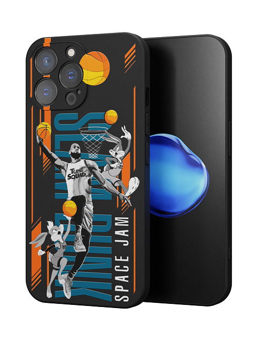 Силиконовый чехол для Apple iPhone 15 Pro Max "NOVEL: Slam Dunk"