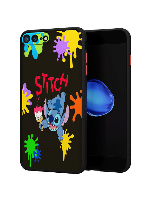 Противоударный чехол для Apple iPhone 8 Plus "NOVEL: Stitch paints"