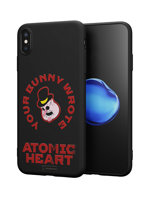 Силиконовый чехол для Apple iPhone Xs Max "Atomic Heart: Капиталист"