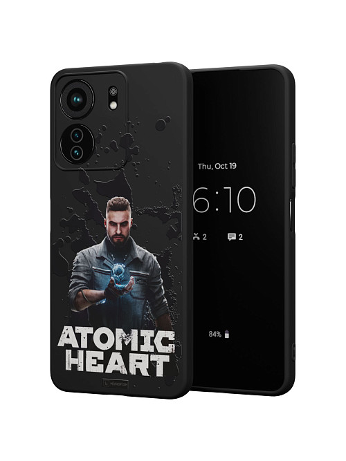 Силиконовый чехол для Xiaomi Redmi 13C "Atomic Heart: Товарищ Нечаев"