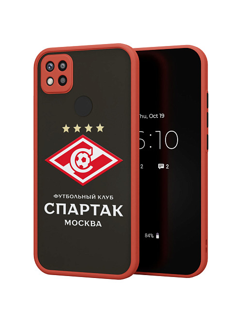 Противоударный чехол для Xiaomi Redmi 9C "ФК Спартак"