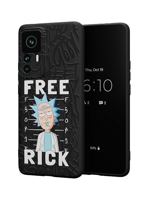 Силиконовый чехол для Xiaomi 12T Pro "NOVEL: Free Rick"