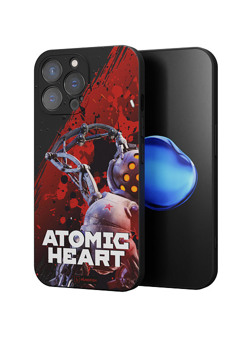 Силиконовый чехол для Apple iPhone 14 Pro Max "Atomic Heart: Беляш (МА-9)"