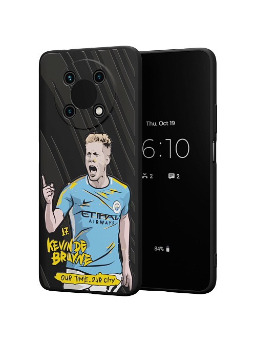 Силиконовый чехол для Huawei Nova Y90 "NOVEL: Kevin de Bruyne"