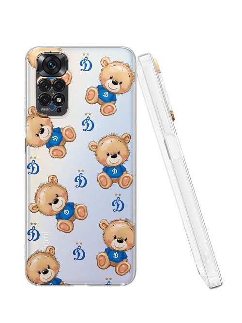Силиконовый чехол для Xiaomi Redmi Note 11S (4G) "Динамо: Плюшевые медвежата"