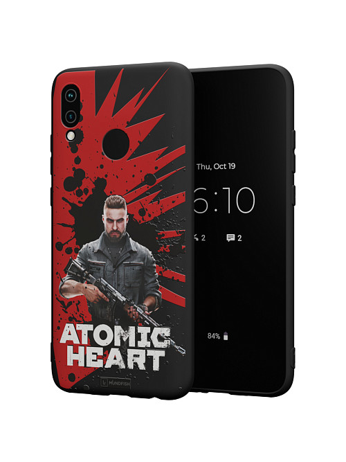 Силиконовый чехол для Honor 10 Lite (2019) "Atomic Heart: Майор Нечаев"