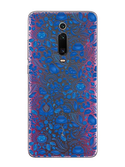 Силиконовый чехол для Xiaomi Redmi K20 Гжель