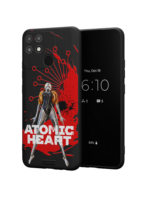 Силиконовый чехол для Realme Narzo 50A "Atomic Heart: Правая близняшка"