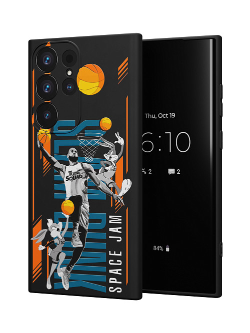 Силиконовый чехол для Samsung Galaxy S23 Ultra "NOVEL: Slam Dunk"