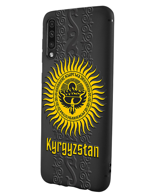 Силиконовый чехол для Samsung Galaxy A30S "Республика Киргизии"