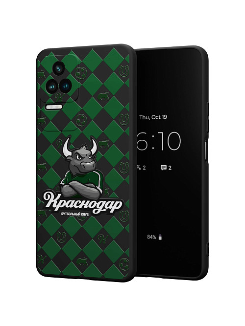 Силиконовый чехол для Poco F4 (5G) "Краснодар: Маскот клуба"