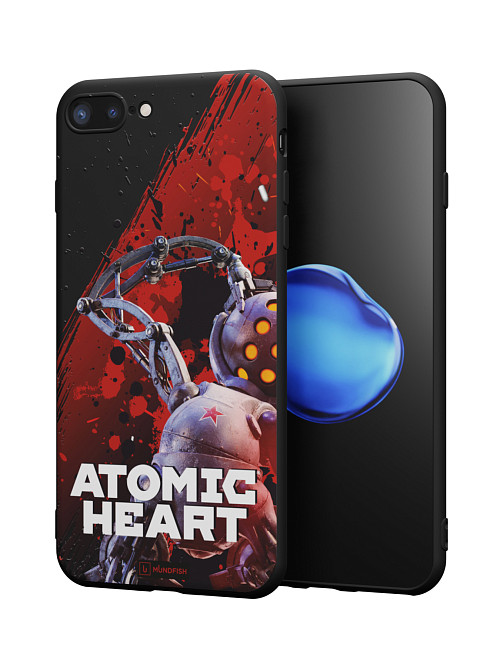 Силиконовый чехол для Apple iPhone 7 Plus "Atomic Heart: Беляш (МА-9)"