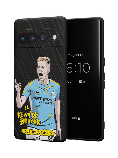 Силиконовый чехол для Google Pixel 7 Pro "NOVEL: Kevin de Bruyne"