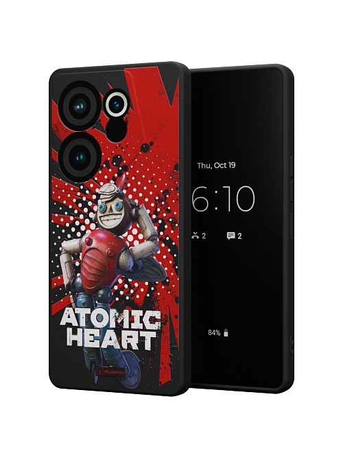 Силиконовый чехол для Tecno Camon 20 premier "Atomic Heart: Дикси"