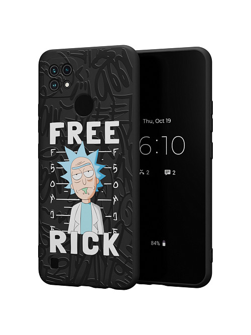 Силиконовый чехол для Realme C21 "NOVEL: Free Rick"